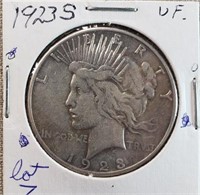 1923S Peace Dollar