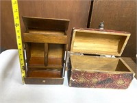 Vintage Lot Of 2  Jewelry Boxes
