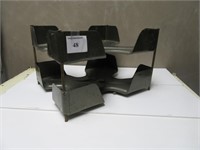 A Two Tier Art Modern Letter Tray