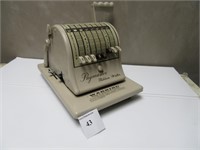 A Paymaster Ribbon Writer - Cheque Writing Machine