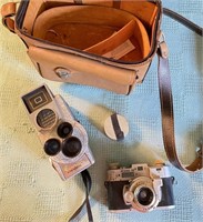 Vintage Kodak 35 In Case w/ Revere