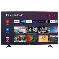 Like New TCL 50" Android 4K UHD HDR Class 4 TV 50S