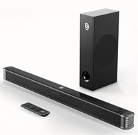 Like New BOMAKER 190W Sound Bar with Subwoofer, 2.