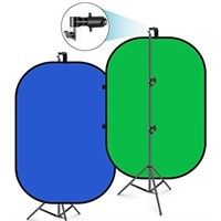 New Neewer 5'x7' Chromakey Blue-Green Collapsible