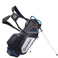 New TaylorMade Stand 8.0 Bag, Black/White/Blue