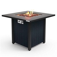 Like New Outdoor Propane Fire Pit Table - CSA Appr