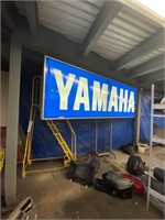 Large Yamaha Sign. Never outside
