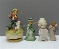 2 Angels, Musical Figurine & Bell