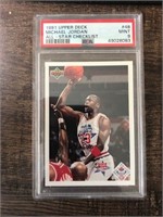 1991 Upper Deck Michael Jordan All Star PSA 9