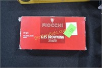 FIOCCHI 25AUTO - 50RDS