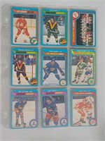 1979-80 O-Pee-Chee Hockey 9 card lot