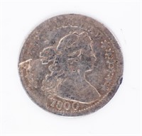 Coin 1800 Heraldic Eagle Half Dime in Fine*