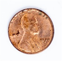Coin 1933-D Lincoln Cent Gem Brilliant Unc.