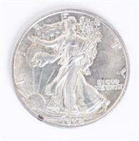 Coin 1938 Walking Liberty Half Dollar Choice BU
