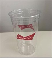 200 (20 oz) ClearPlastic Budweizer Cups