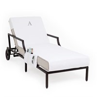 Patio Chaise Lounge Cover Letter A