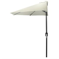 Burritt 100'' Market Umbrella-Natural