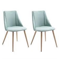 Set of 2 Upholstered Dining Chairs