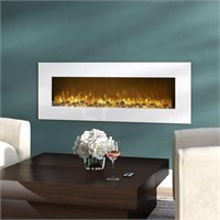 Electric Fireplace 21.75'' H x 50.5'' W x 6'' D