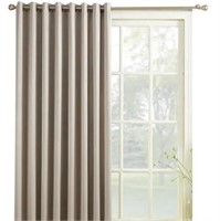 Solid Grommet Room Darkening Curtain 100 W x 84 L