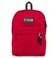 Trans by JanSport 17" Supermax Backpack - Red Tape