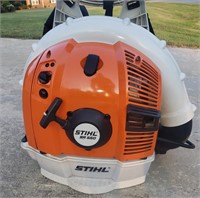 Clean Stihl Backpack Blower BR550 exc. Powerful