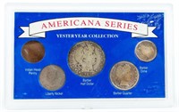 Coin Americana Yesteryear Coin Set Barber Type