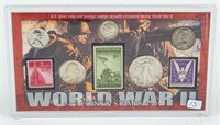 Coin World War II Coins & Stamp Set
