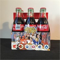 COCA COLA HOCKEY SERIES COLLECTABLE BOTTLES