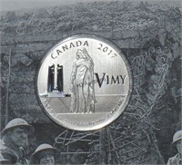 Canada 2017 Vimy Memorial $3 .999 Silver Coin