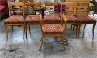 Swedish Biedermeier Walnut Chairs