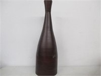 "As Is" Villacera Handcrafted Brown Bottle Shape