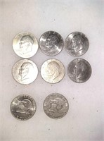 Bag of 8 liberty dollars