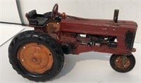 Early Toy tractor, repainted