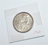 Canada 1963 Silver 50 Cent Coin