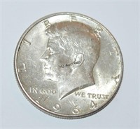 U.S. 1964 Kennedy Half Dollar Silver Coin