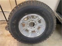 17" GM/Hummer Spare w/New BF Goodrich Tire