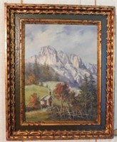Friederike Rohr-Hecker landscape oil painting in