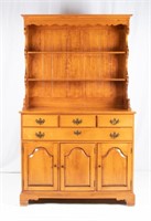Furniture Vintage Maple Sideboard & Hutch