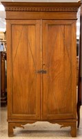 Furniture Antique Locking Cabinet