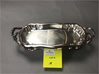 2 Silver or Silver Plated serving trays