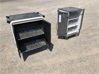 (2) Laptop Charging Cabinets
