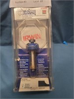 NEW Irwin Tools Carbide Router Bit 1/4 Cove