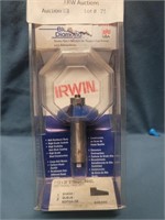 NEW Irwin Tools Carbide Router Bit 1 1/2x 25 degre