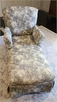 Custom Upholstered Settee