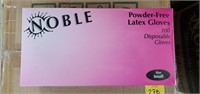 (50x) Noble Latex Gloves, Size Small