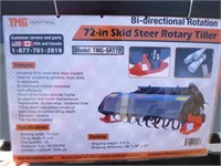 72" Skid Steer Rotary Tiller