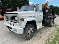 1989 CHEVROLET 50 SERIES S/A FUEL AND LUBE TRUCK,