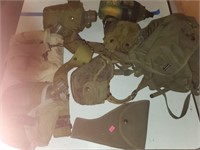 military gear, lbe, canteens,  buttpack