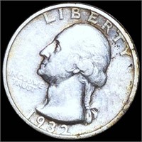 1932-S Washington Silver Quarter XF+